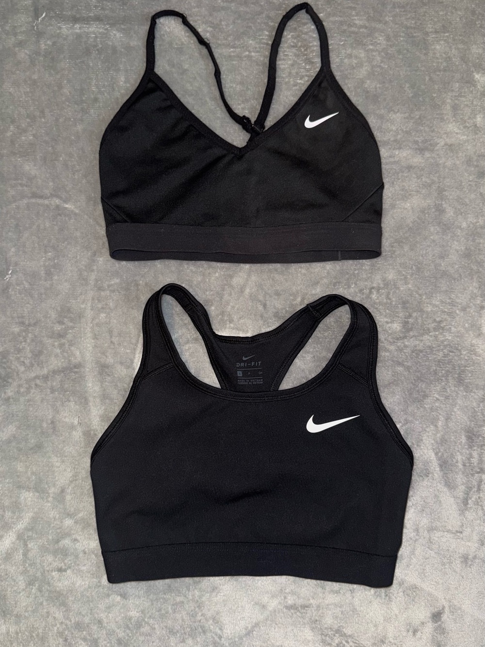 Nike Black Dri-FIT Black Sports Bra Bundle Size Small